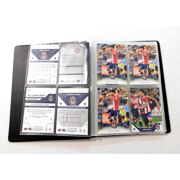 Chivas USA Soccer Team Card Collection Binder 28 cards 11 signed 1 MLS Materials - Picture 3 of 10